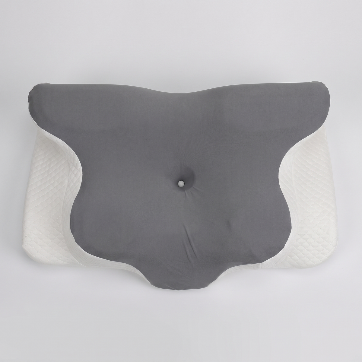 ErgoDream cervical pillow — top-down contour shape