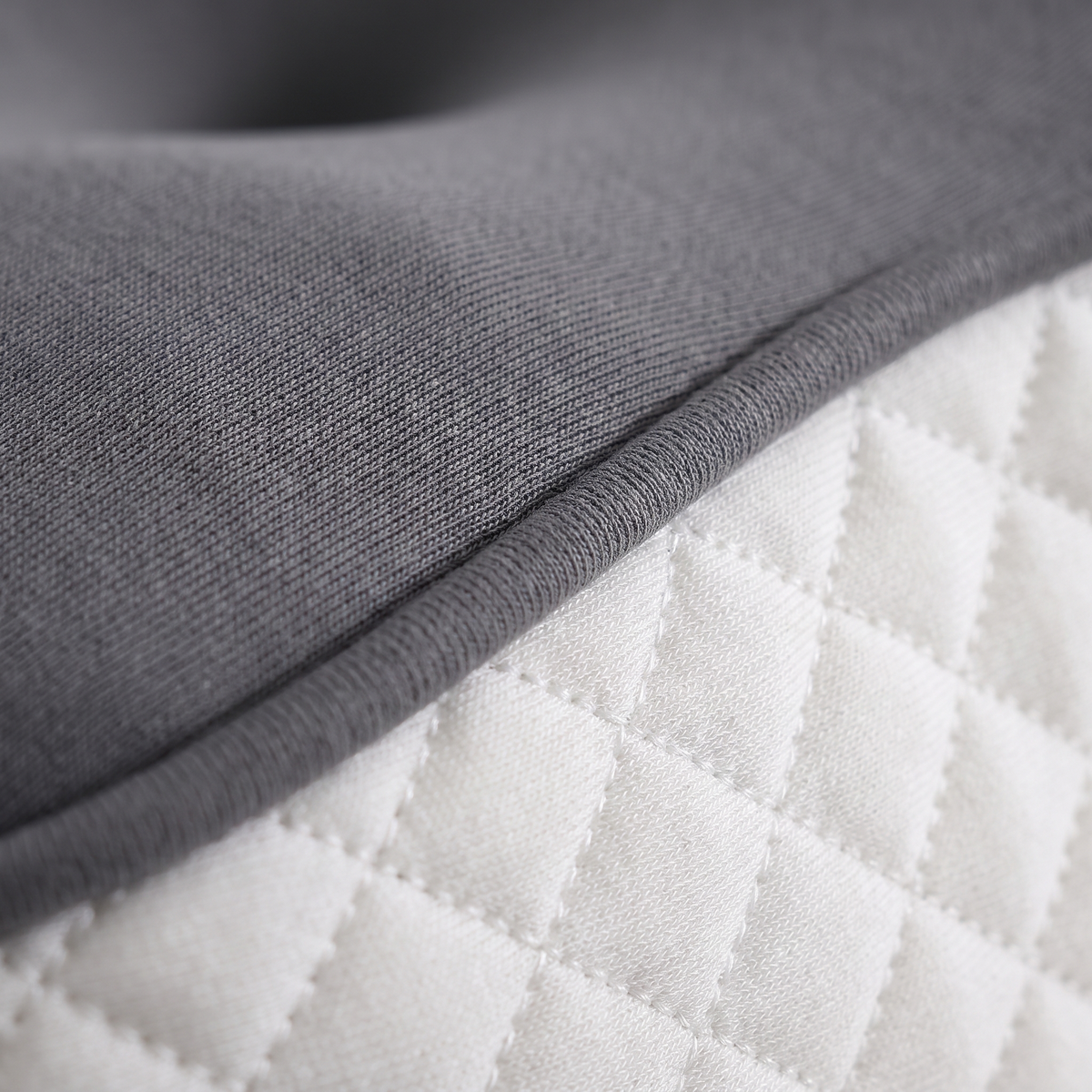 ErgoDream cervical pillow — fabric and stitching detail